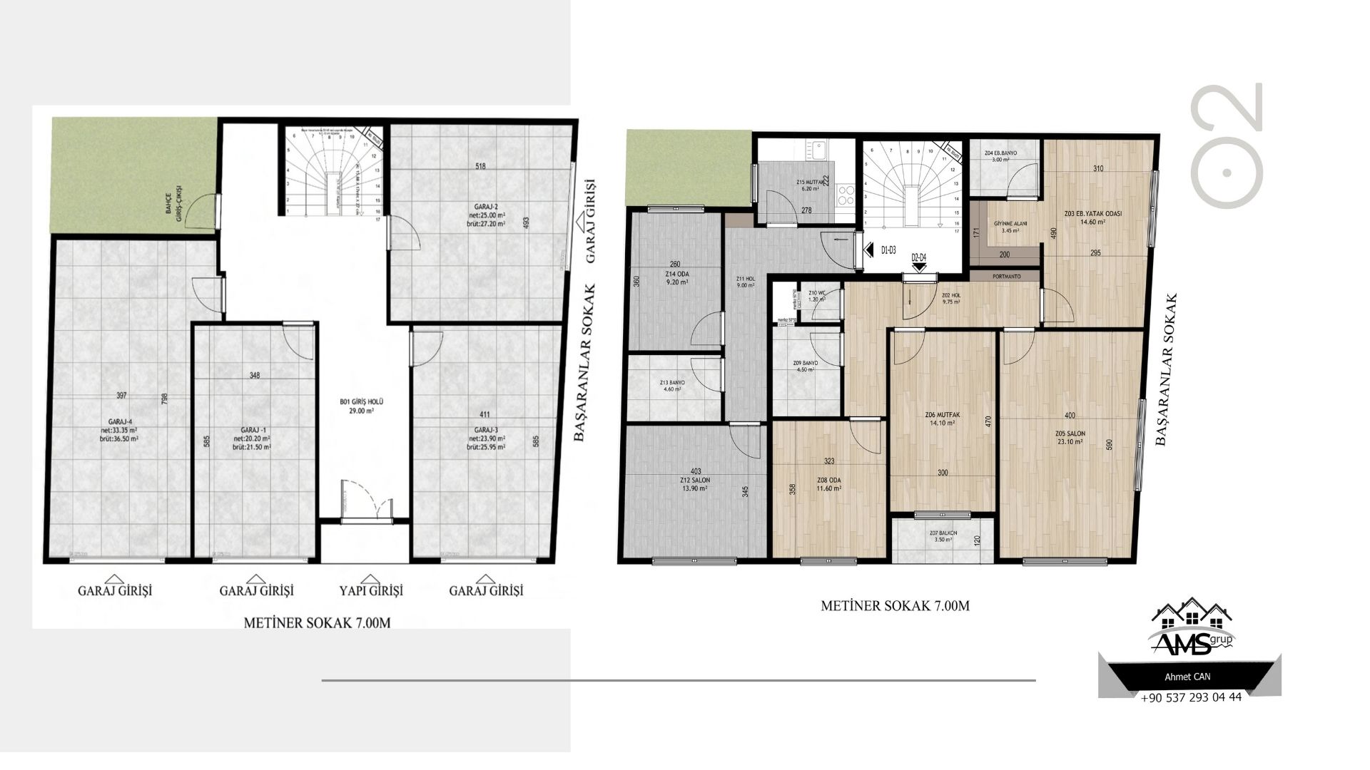 Proje - 1 Başaranlar - Metiner Sokak